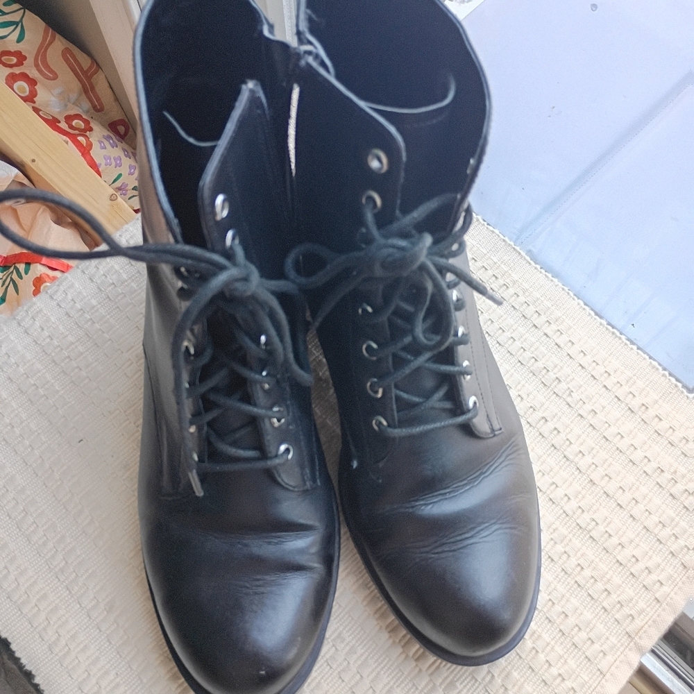 BP Black Combat Boots .Very Good Condition. - Picture 4 of 11